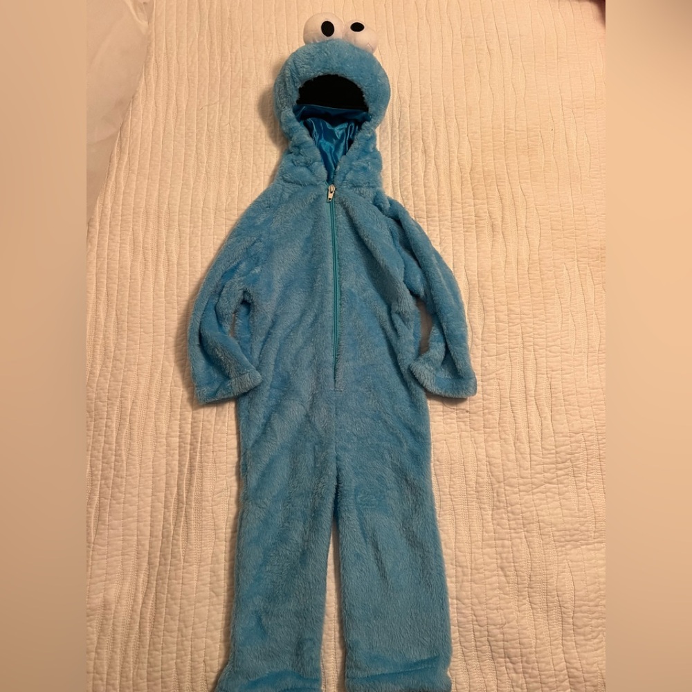 Sesame Street Blue Cookie Monster Costume